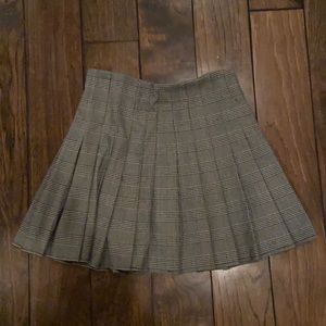 Brandy Melville Plad Skirt